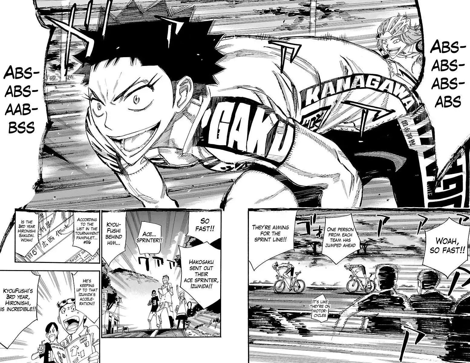 Yowamushi Pedal Chapter 375 11